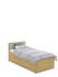 Lova 90x200 S Oak Latte