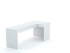 Kampinis rašomasis stalas B58 205x95 R dešininis | White