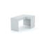 Kampinis rašomasis stalas B58 145x95 R dešininis | Stone