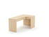 Kampinis rašomasis stalas B58 165x95 R dešininis | Oak Lindberg