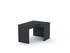 Kampinis rašomasis stalas B58 125x95 R dešininis | Anthracite