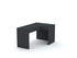 Kampinis rašomasis stalas B58 145x95 R dešininis | Anthracite