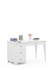 Rašomasis stalas 120 kairinis Royal White