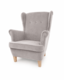 Fotelis su ausimis Grey Cloud 81