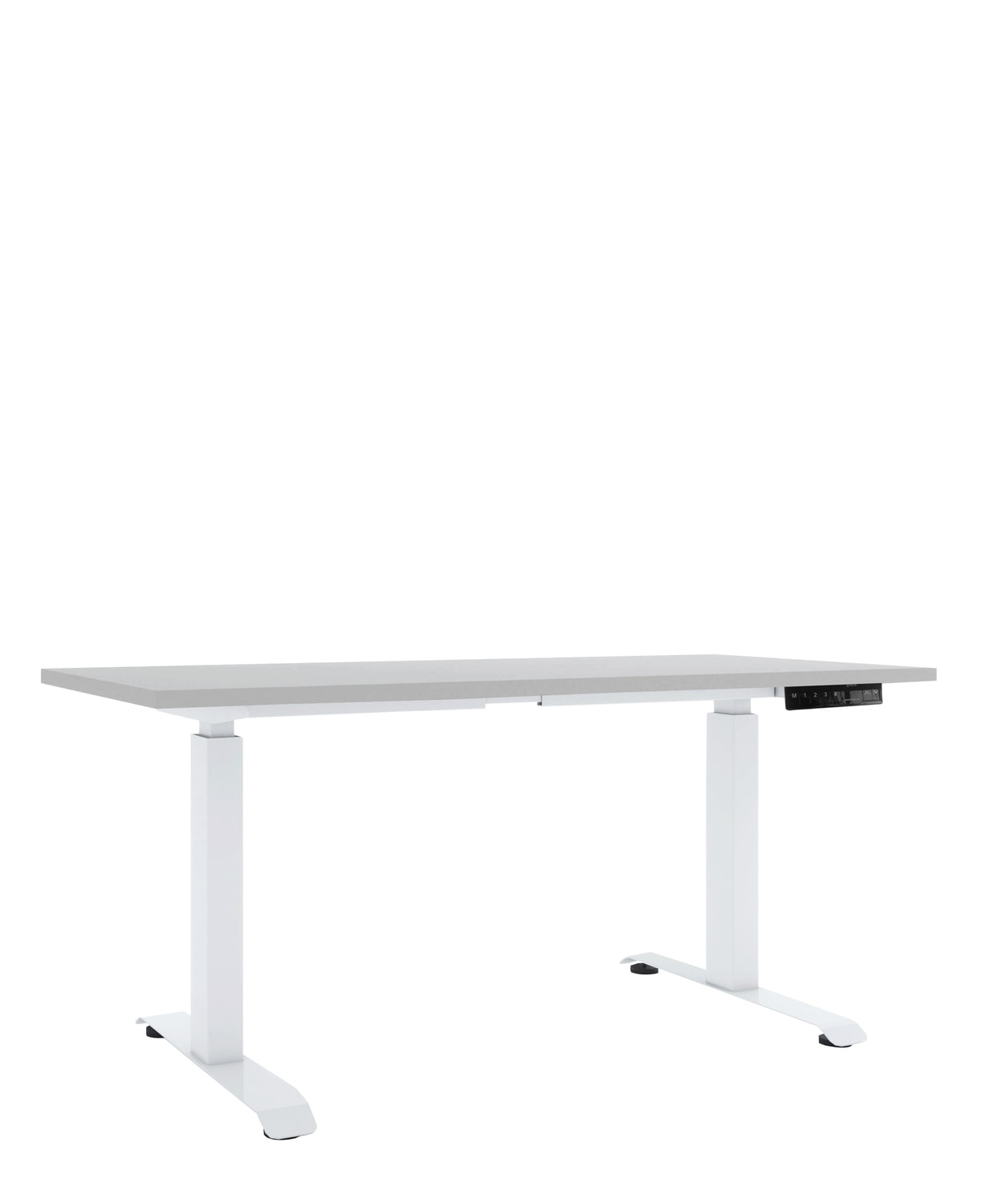 Rašomasis stalas Electro 140/ White Grey