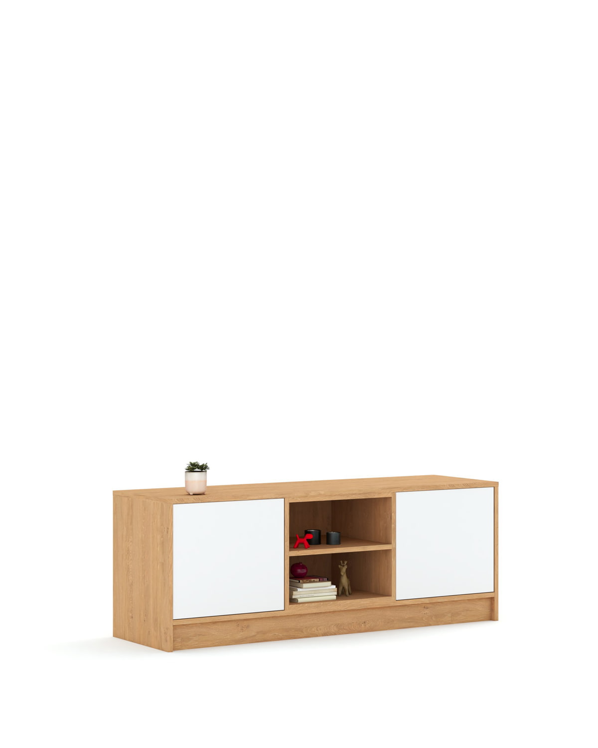 TV spintelė 145 Mode White Oak
