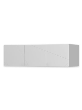 Virš spintos tvirtinama lentyna 150 X Grey
