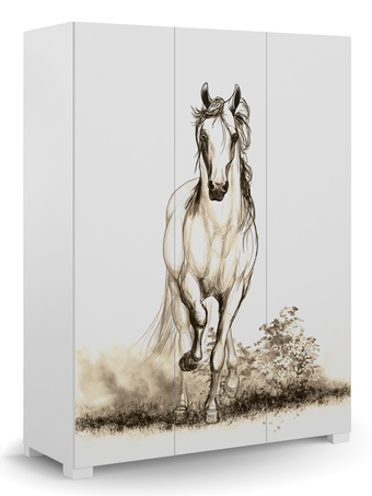 Spinta 150 Yo Horse White