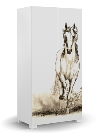 Spinta 100 Yo Horse White