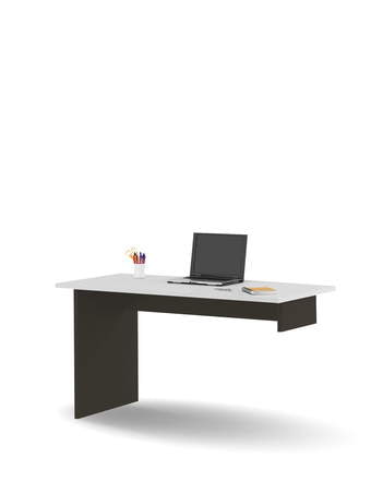 Rašomasis stalas Flex 140 Grey Dark