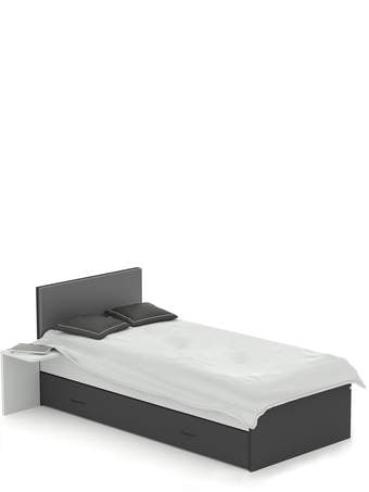 Lova 90x200 Grey Dark