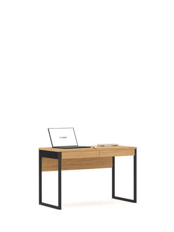 Rašomasis stalas 120 Concrete Oak