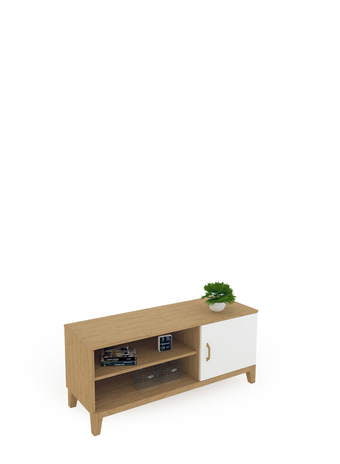 TV spintelė 130 Hygge Oak
