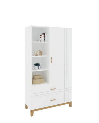 Knygų lentyna 100 Hygge White