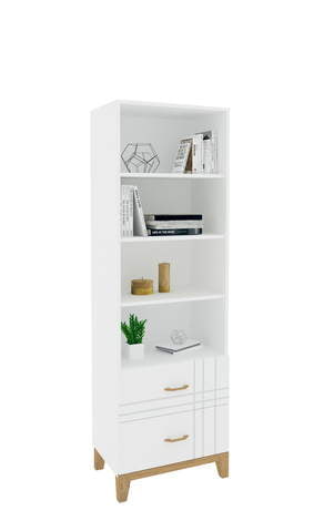 Knygų lentyna 60 Hygge White