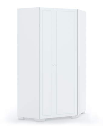 Kampinė spinta Frame White