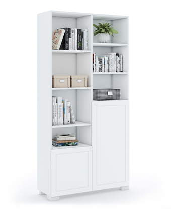 Knygų lentyna 100 aukšta Frame White