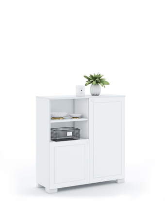Knygų lentyna 100 žema Frame White
