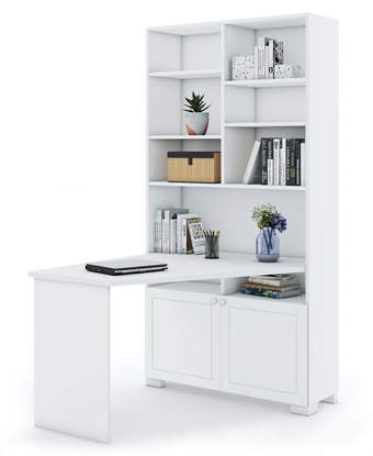 Rašomasis stalas - lentyna dešininis Frame White