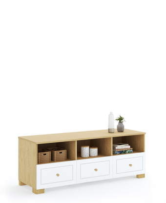 TV spintelė 150 Frame Oak White