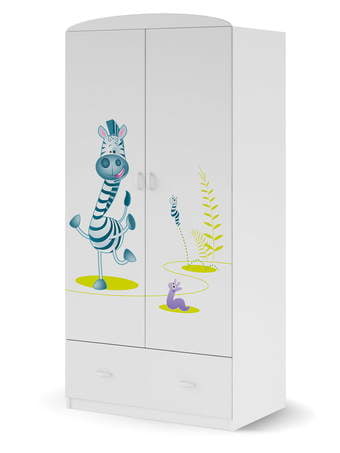 Spinta 90 S Happy Animals White