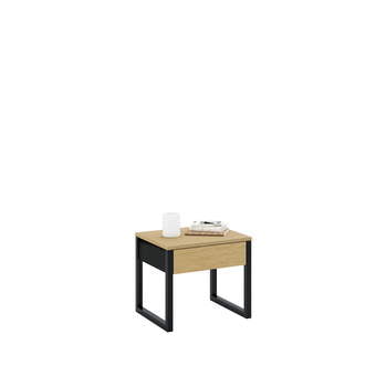 Naktinis staliukas MODE Concrete Oak