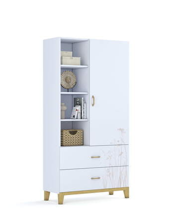 Knygų lentyna 100 Garden White