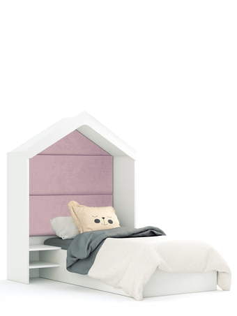 Lova - namelis White&Pink