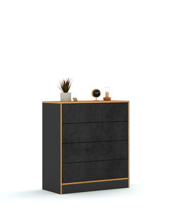 Komoda 90 Mode Concrete Oak