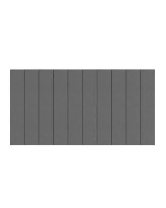 Panel Vertical 165 Anthracite Cloud