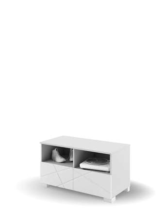 TV spintelė 100 X White