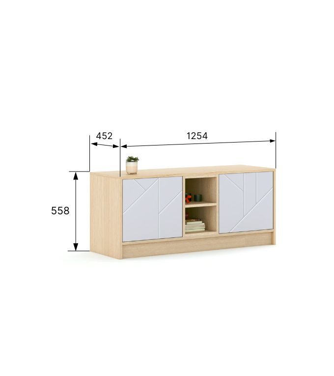 TV spintelė 125 Mode Grafline TV spintelė 125 Mode Grafline
