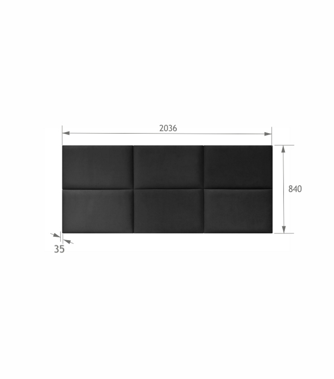 2-Panel 200 Black 2-Panel 200 Black