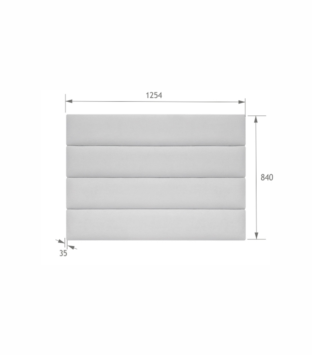 4-Panel 120 White