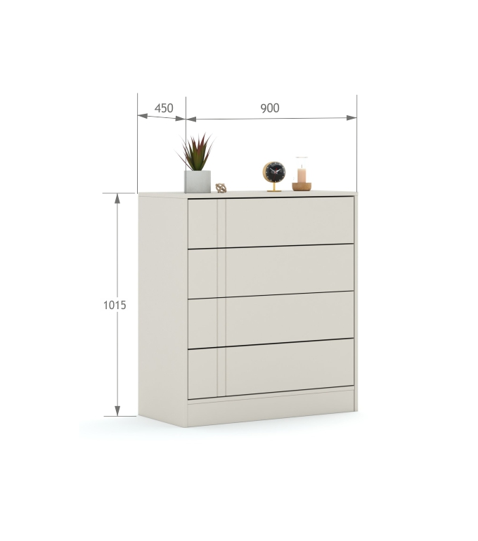Komoda 90 Mode Cashmere