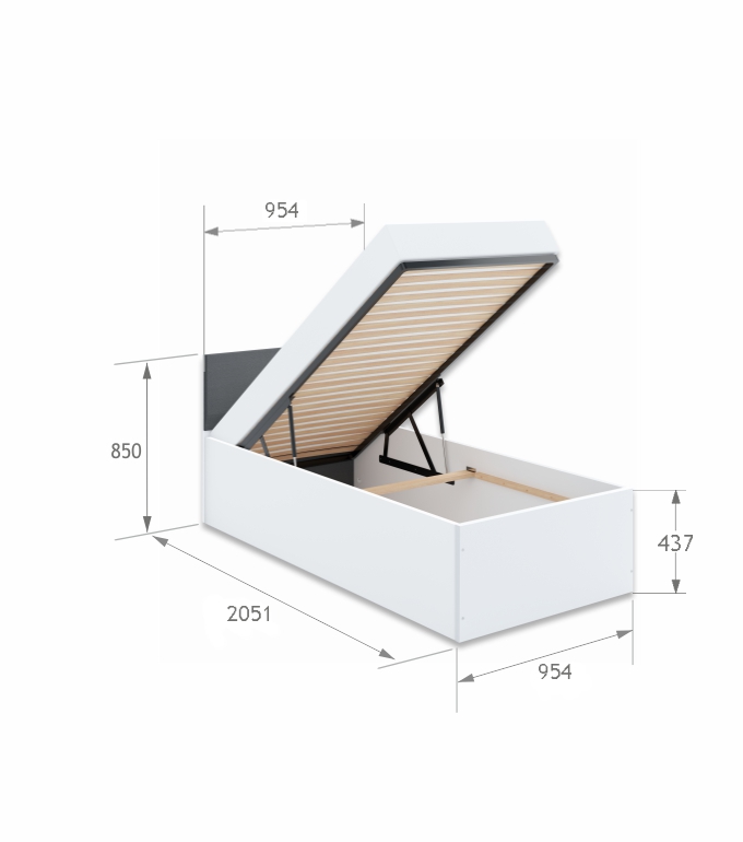 Łóżko Wake Up 90 North