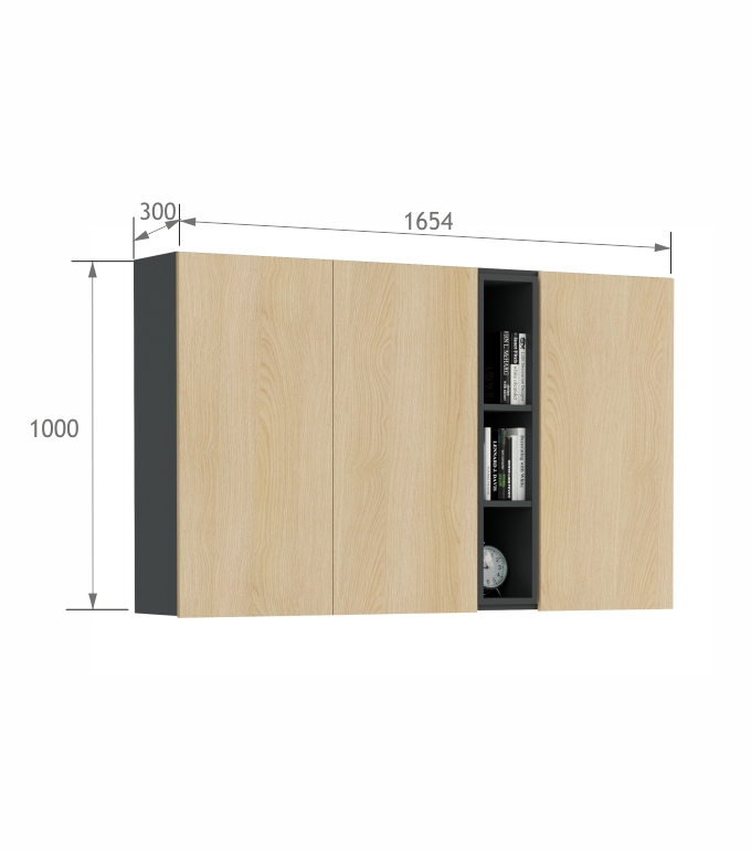 Szafka 1650-30 Concrete Oak